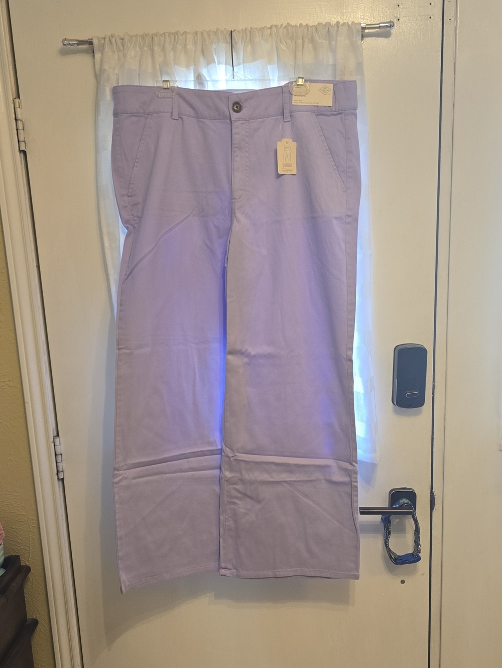 St. John's Bay Lilac Wide-Leg Pants